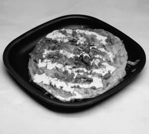 Beef Keema Parota Plate.