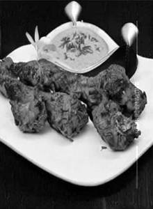 Chicken Lasuni Kebab