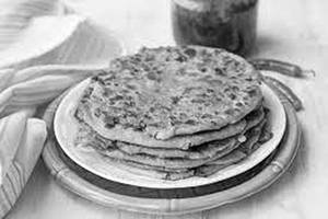 Aloo Onion Garlic Paratha