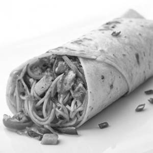 Schezwan Noodles Roll