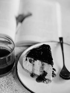 Blueberry Cheese Slice