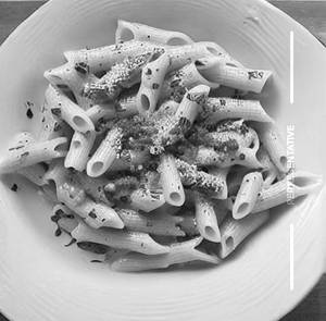 Cheese Garlic Macaroni Pasta [Veg]