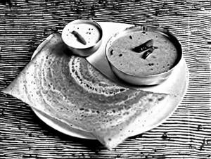 Butter rava sada dosa