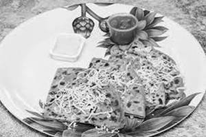Cheese Aloo Paratha