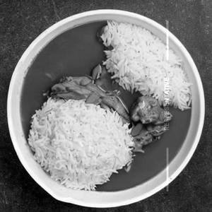 Hot Garlic Pot Rice [Chicken]