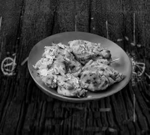 Chicken kebab egg bhurji