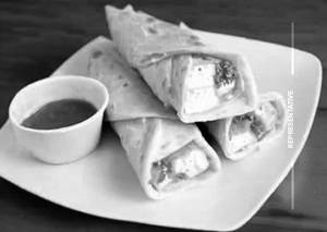 Paneer cheese roll