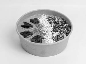 Choco Date & Banana Smoothie Bowl