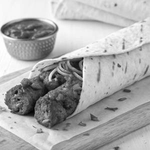Schezwan Chicken Kebab Roll