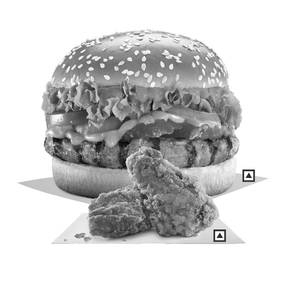 Flame-Grilled Chicken Whopper Deluxe(Reg. Size Bun) +Chicken Fried Wings(2pcs),