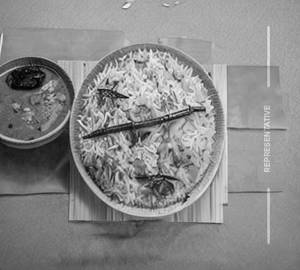Bamboo biryani