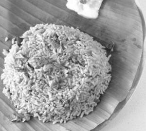 Plain biryani