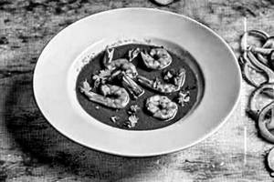 Malai Prawns Curry
