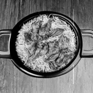 Hot Basil Pot Rice [Chicken]