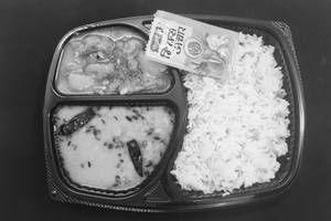 Arahar Dal + Chawal + Sabji + Achaar [Combo Meal]