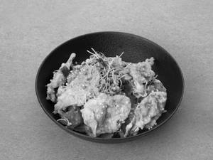 Tempura Spinach Salad