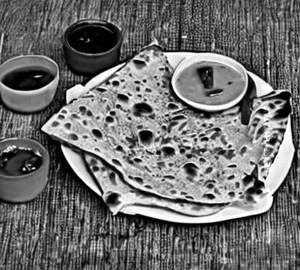 Cheese paratha
