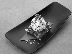 Brownie With Ice Cream