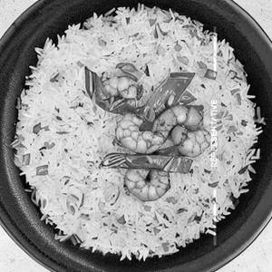 Burnt Garlic Rice [Prawn]