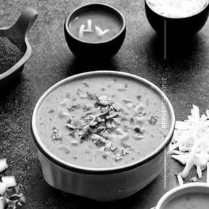 Veg coconut spice soup