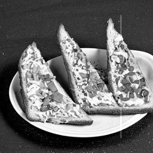 Cheese chilly toast