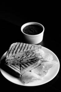 Veg Grilled Brown Bread Sandwich