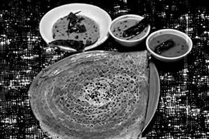 Cheese rava sada dosa