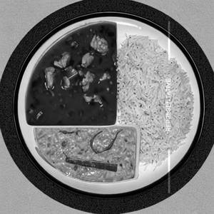 Chicken Singapur Rice Half