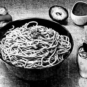 Schezwan Noodles [Fish]