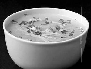 Burnt Garlic Soup  [Chicken]