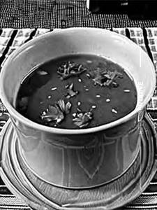 Burnt Garlic Soup [Veg]