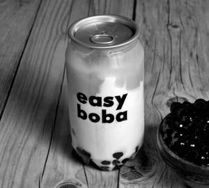 Jasmine Milk Tea With Tapioca Pearls