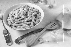 Pink pasta