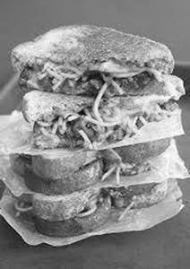 Bhujia Cheese Sandwich