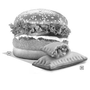 Extra Crunchy Veg Whopper Deluxe(Reg. Size Bun) + Pizza Puff.