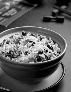 Wild Mushroom And Spinach Fried Rice NV