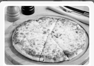 Four Cheese Thin Pizza (25 Cm)