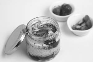 Multigrain Overnight Porridge [Dry Fruit Crunch]