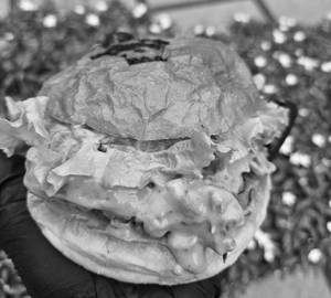 Jamaican Fried Chicken Burger