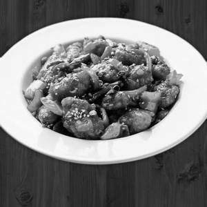 Mushroom chilli dry