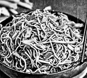 Hakka veg noodles