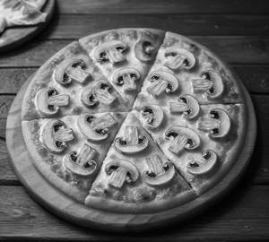 Cheese Mushroom Pizza [7 Inches] + Cold Drink (Sprite 250 Ml )