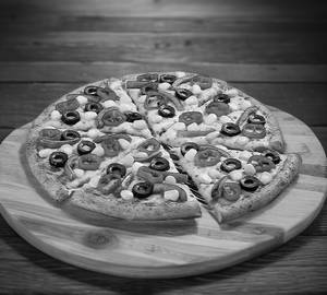 Veggie Paradise Pizza [7 Inches] + Cold Drink (Sprite 250 Ml )