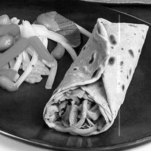 Veg kathi roll