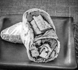 Malai soya chaap roll