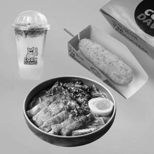 Korean Chicken Ramen Meal ( Korean Chicken Ramen + Corn Dawg + Drink)
