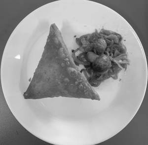 Hot Mushroom Samosa