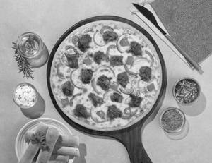 Butter Chicken Pizza [7" Regular]