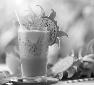 Real Dragon Fruit Thickshake
