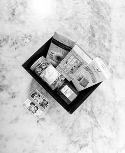 Black & White Vertical Hamper